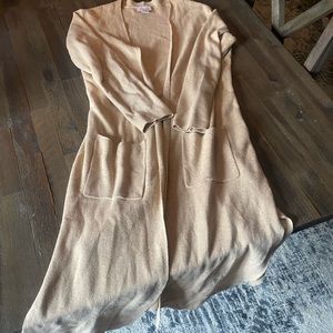 Long Sand color sweater!